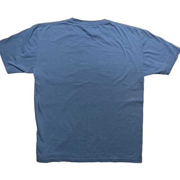 Isla Mujeres Ride The Waves Gold Mexico Coast Surfers Short Sleeve Men’s T Large - Picture 3 of 7